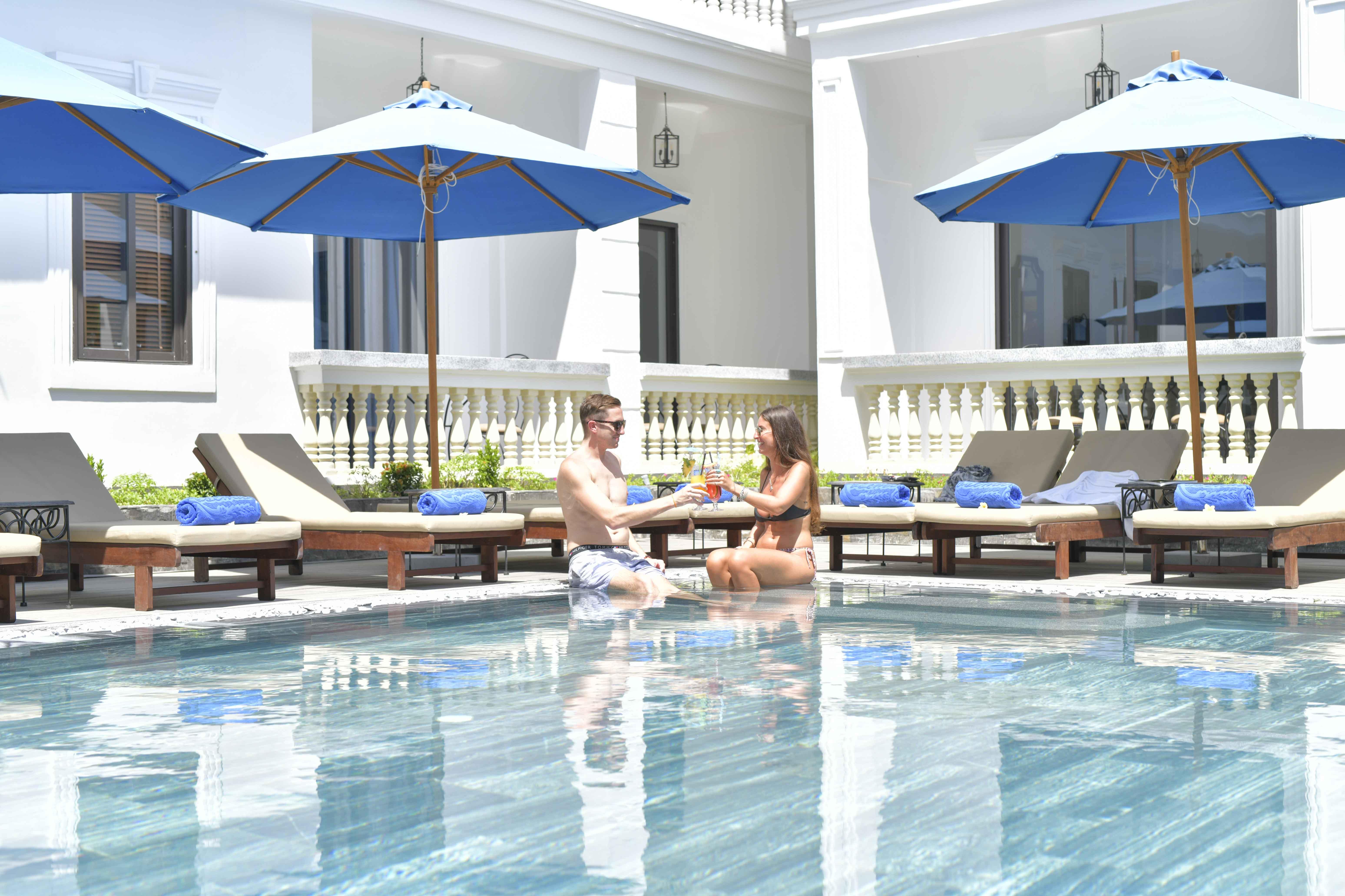 Hoi An Rosemary Boutique Hotel & Spa - A Peaceful Retreat מראה חיצוני תמונה