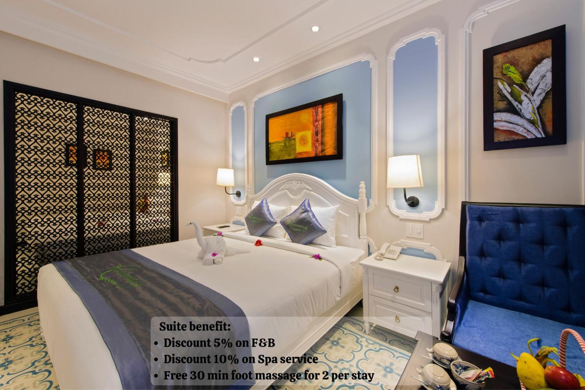 Hoi An Rosemary Boutique Hotel & Spa - A Peaceful Retreat מראה חיצוני תמונה