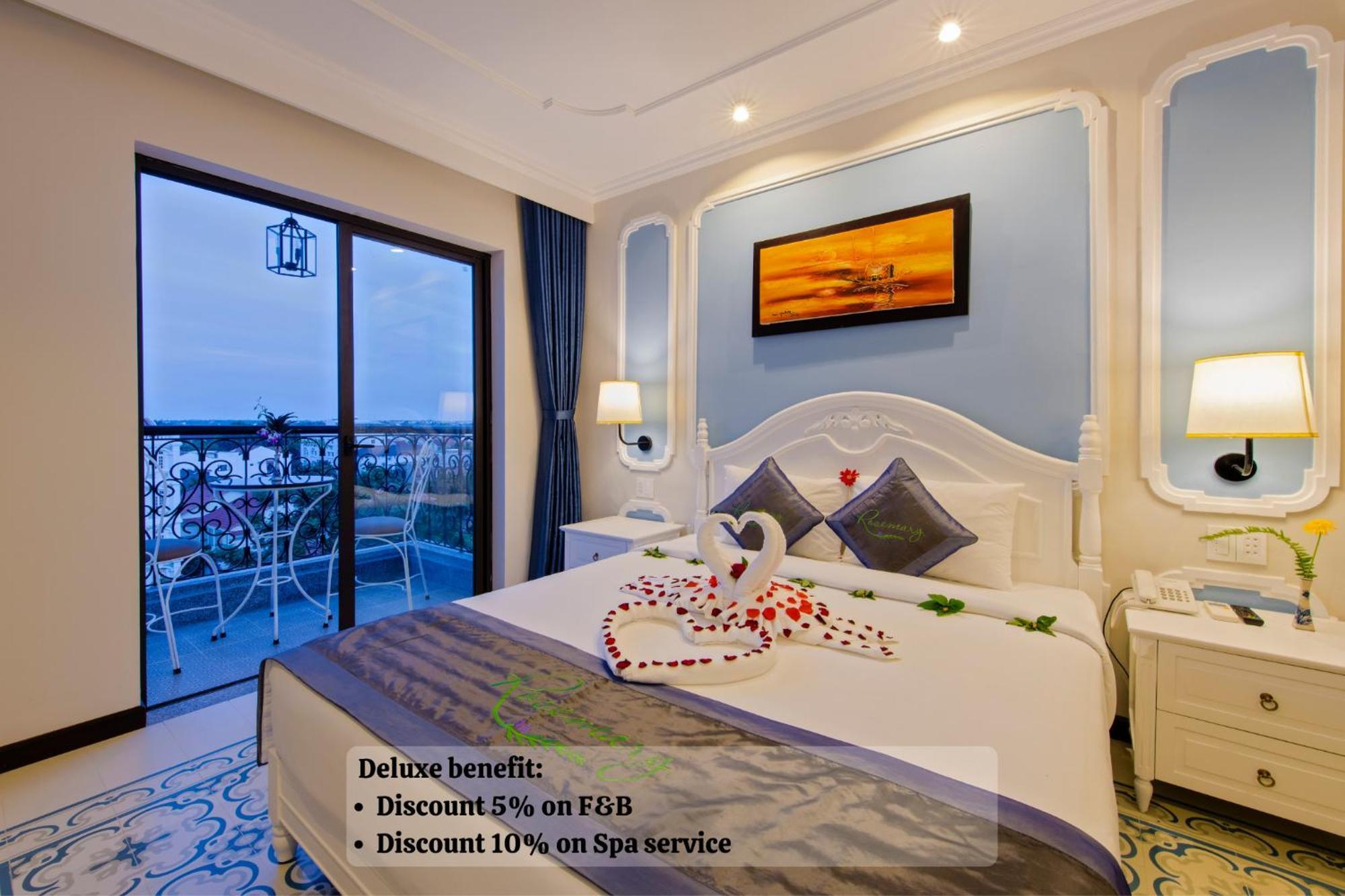 Hoi An Rosemary Boutique Hotel & Spa - A Peaceful Retreat מראה חיצוני תמונה