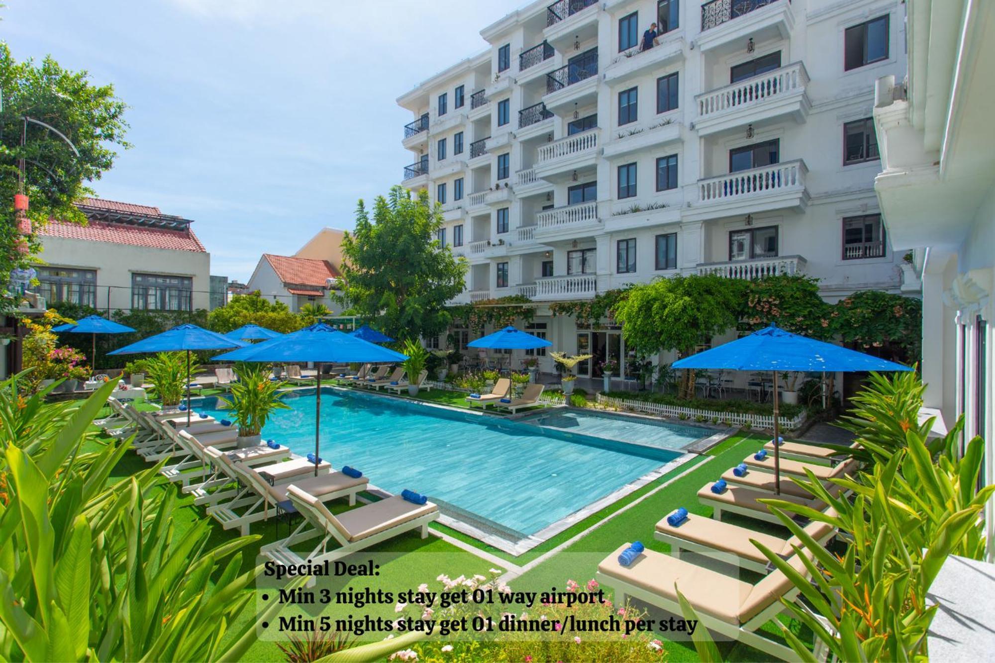 Hoi An Rosemary Boutique Hotel & Spa - A Peaceful Retreat מראה חיצוני תמונה