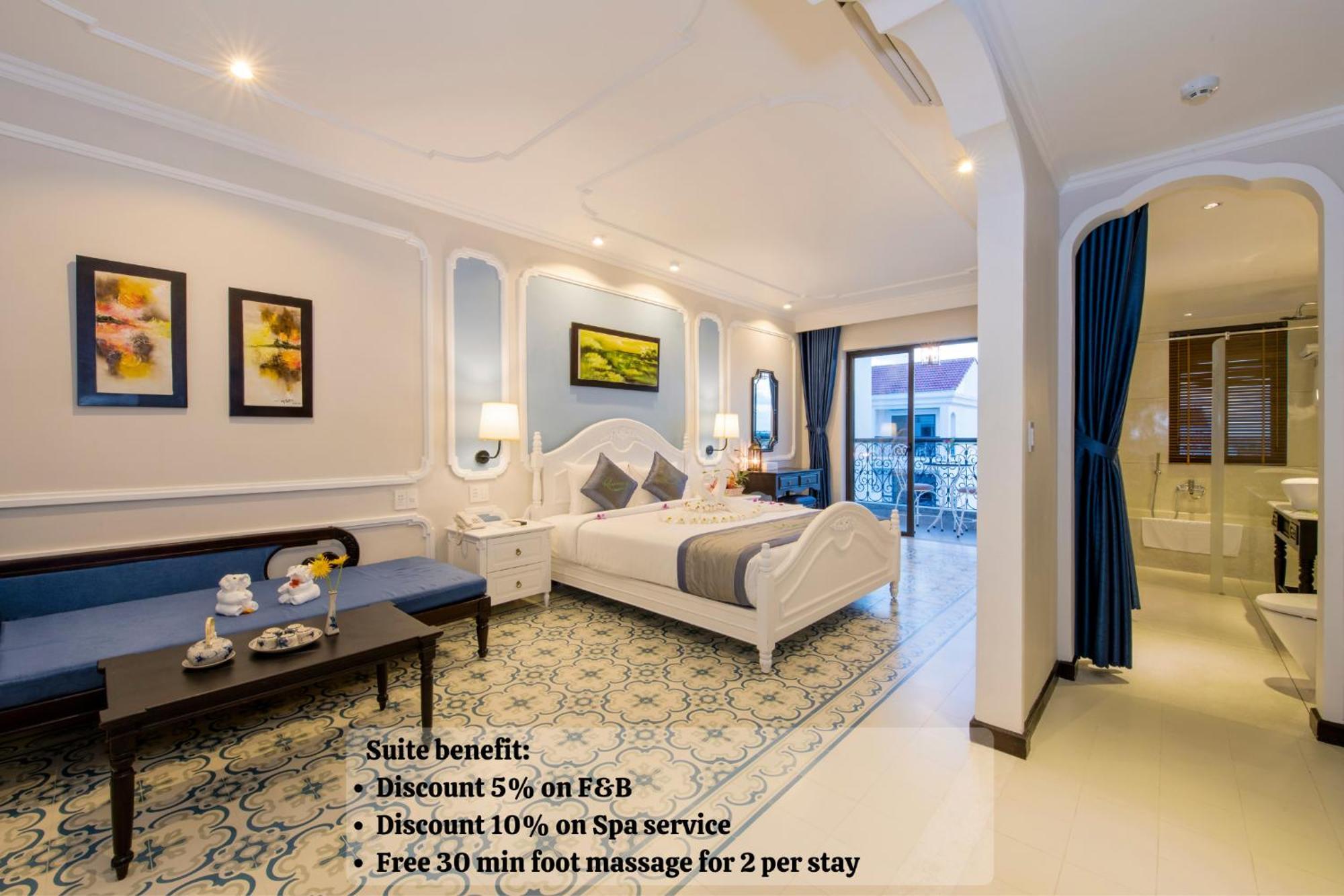 Hoi An Rosemary Boutique Hotel & Spa - A Peaceful Retreat מראה חיצוני תמונה